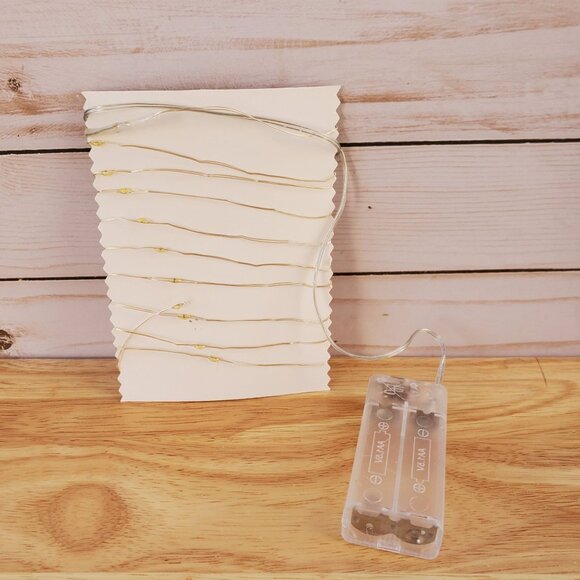 Brilliant Ideas Clip Wire Lights 20 LEDs 7 Ft Indoor Use Battery Operated - Picture 8 of 13